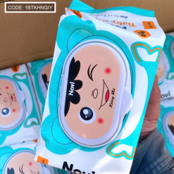 1 Bịt Khăn Giấy Ướt Lau Mặt Cao Cấp 100 Tờ - 1BTKHNGIY