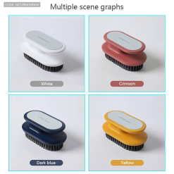 Set 2 Bàn Chải Nhựa Chà Đồ chà Sàn Có Tay Cầm 12CM - SET2BNCHINHA