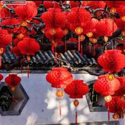 Combo 50c (5 Bịt) - mỗi bịt 10 LỒNG ĐÈN GIẤY ( F15 / 12CM ) - COMBO50C5BT03