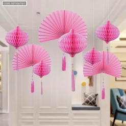 SET 3 QUẠT GIẤY có dây treo - SET3QUTGIY