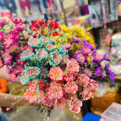 1 Cành HOA GẠO XỐP Nhiều Màu - 1CNHHOAGO