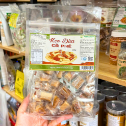 Kẹo Dừa Cà Phê Thơm Ngon 500g - Túi Zip - KDCPTZ500G