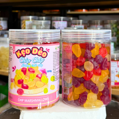 Kẹo Dẻo Chip Chip Hương Trái Cây 500g - Hộp Pet - KDCCHTCHP500G