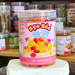 Kẹo Dẻo Chip Chip Hương Trái Cây 500g - Hộp Pet - KDCCHTCHP500G