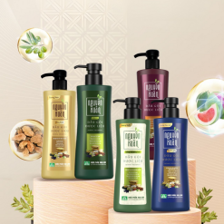 Dầu Gội Dược Liệu Nguyên Xuân Cho Tóc Dầu Bết 450ml - Chai Vàng Đậm - DGTDNXVD450