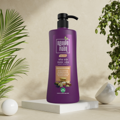 Dầu Gội Dược Liệu Nguyên Xuân Chắc Khỏe Cho Tóc Yếu 450ml - Màu Tím - DGTDNXTY450