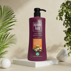 Dầu Gội Dược Liệu Nguyên Xuân Cho Tóc Thường 450ml - Chai Đỏ - DGTDNXCD450