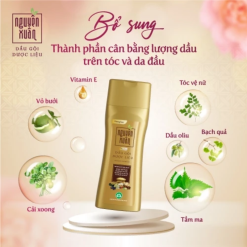 Dầu Gội Dược Liệu Nguyên Xuân Bồng Bềnh 250ml - Màu Kem - DGTDNXK250