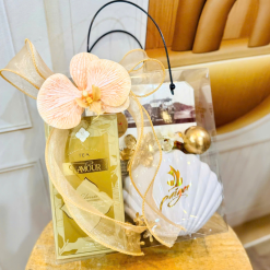 Giỏ Quà Tết Trong Suốt - Quà Tặng Tết Sang Trọng - Quà Trang Trí Tết - QTTT03