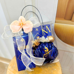 Giỏ Quà Tết Trong Suốt - Quà Tặng Tết Sang Trọng - Quà Trang Trí Tết - QTTT03