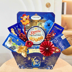 Giỏ Quà Tết - Quà Tặng Tết Sang Trọng - Quà Trang Trí Tết - QTTT10