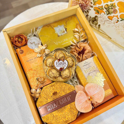 Giỏ Quà 5 Món - Quà Tặng Tết Sang Trọng - Quà Trang Trí Tết - QTTT16