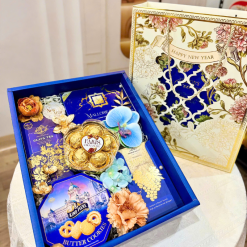 Giỏ Quà 5 Món - Quà Tặng Tết Sang Trọng - Quà Trang Trí Tết - QTTT16