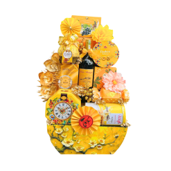 Giỏ Quà Tết - Bộ Quà Tặng Tết Sang Trọng - Quà Trang Trí Tết - QTTT18