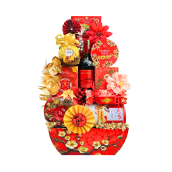 Giỏ Quà Tết - Bộ Quà Tặng Tết Sang Trọng - Quà Trang Trí Tết - QTTT18