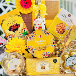 Hộp Quà Tết Rượu Bánh Kẹo - Quà Tặng Tết - Quà Trang Trí Tết - QTTT26