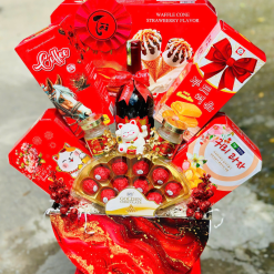 Hộp Quà Tết Sang Trọng – Set Quà Cao Cấp - Quà Trang Trí Tết - QTTT27