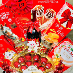 Hộp Quà Tết Sang Trọng – Set Quà Cao Cấp - Quà Trang Trí Tết - QTTT27