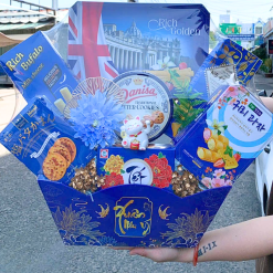 Hộp Quà Tết Đẹp – Set Quà Cao Cấp – Quà Biếu Tết Sang Trọng Trang Trí Tết - QTTT31