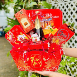 Hộp Quà Tết Sum Vầy – Quà Tặng Tết Cho Người Thân – Quà Trang Trí Tết Nguyên Đán - QTTT45