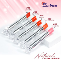 Son Dưỡng Ẩm Môi Hàn Quốc Embisu Natural Glow Lip Balm - SONEMBISU01
