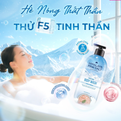 Sữa Tắm Muối Hồng Himalaya Pink Cool & Freeze Làm Sạch Dưỡng Ẩm 500g - 8801051311402