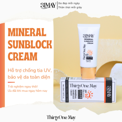 Kem Chống Nắng 31 May Mineral Sunblock Cream SPF50+ PA++++ 50ml - 8938562528132