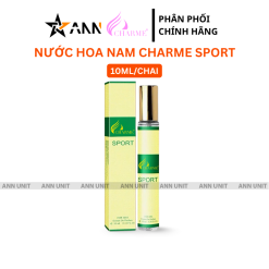 Nước Hoa Nam Charme Sport 10ml - Hương Thơm Mạnh Mẽ Nam Tính - 8936194698445