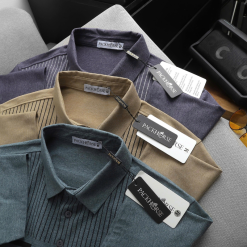 Áo Thun Nam Polo - Áo Thun Cổ Bẻ Nam Phối Sọc Có Túi Trước Ngực Sang Trọng Có Big Size - CS295