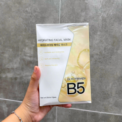 Hộp 10 Miếng Mặt Nạ B5 Hydrating Facial Mask Màu Vàng - 8805128917061