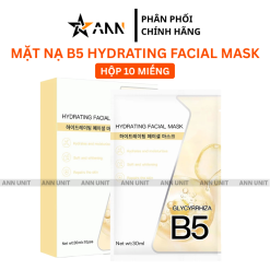 Hộp 10 Miếng Mặt Nạ B5 Hydrating Facial Mask Màu Vàng - 8805128917061