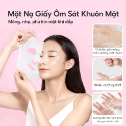 Hộp 10 Miếng Mặt Nạ B5 Hydrating Facial Mask Màu Vàng - 8805128917061