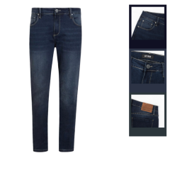 Quần Jean Nam Dài Form Slim-fit Old Sailor - 7276 - QB458