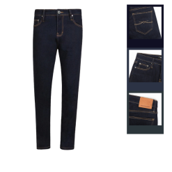 Quần Jean Dài Nam Form Slim-fit Old Sailor - 7260 - QB459