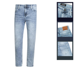 Quần Jean Dài Nam Form Slim-fit Old Sailor - 7262 - QB462