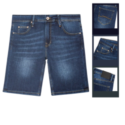 Quần Jean Short Nam Form Slim-fit Old Sailor - 7014 - QB465