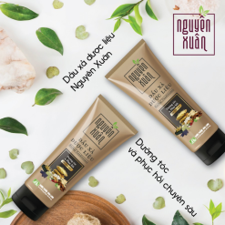 Dầu Xả Dược Liệu Nguyên Xuân Giúp Nuôi Dưỡng Tóc 150ml - DXDLNX150ML