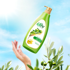 Dầu Gội Ôliu Ôliv Giúp Tóc Chắc Khỏe Bồng Bềnh 650ml - Tặng Dầu Tắm Oliu 3x Dưỡng Ẩm - 8935136865181