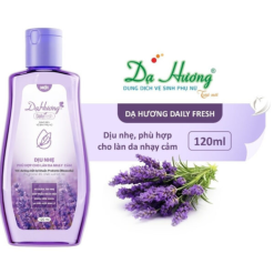 Combo 2 Chai Dung Dịch Vệ Sinh Dạ Hương Daily Fresh Dịu Nhẹ Màu Tím 120ml/chai - DDVSDHDFT120