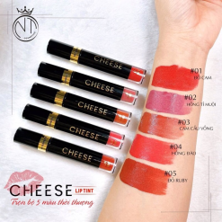 Son Môi Cheese Lip Tint Nt Cosmetic - Son Kem Lì 5 Màu - SONCHEESE