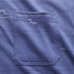 Áo Thun Nam Polo - Áo Thun Cổ Bẻ Nam Phối Sọc Hoa Túi Trước Ngực Sang Trọng Có Big Size - CS297