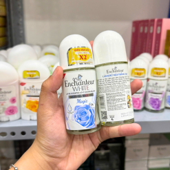 Lăn Khử Mùi Enchanteur Magic 72h 50ml - Lăn Nách Dưỡng Sáng Da Màu Xanh Dương - 8935212804103