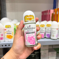 Lăn Khử Mùi Enchanteur Romantic 72h 50ml - Lăn Nách Dưỡng Sáng Da Màu Hồng - 8935212804615
