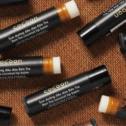 Son Dưỡng Môi Cocoon 5g - Son Cocoon Giúp Môi Mềm Mịn - 8936217700575