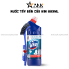 Nước Tẩy Bồn Bồn Vim 880ml - Chai Khử Mùi Bồn Cầu Diệt Khuẩn Siêu Sạch Tiết Kiệm Tặng 1 Cây Cọ Bồn Cầu - 8934868162353