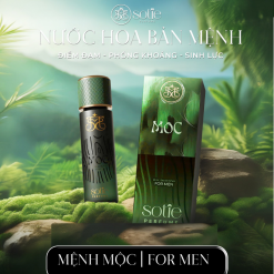 Nước Hoa Nam Phong Thủy Mệnh Mộc Sotie Perfume 30ml - Hương Thơm Trẻ Trung Hiện Đại - NHPTSP01