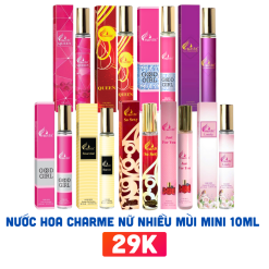 Nước Hoa Charme Mini 10ml Nhiều Mùi - Nước Hoa Nữ Charme - Nước Hoa Nam Charme - NHC10CL