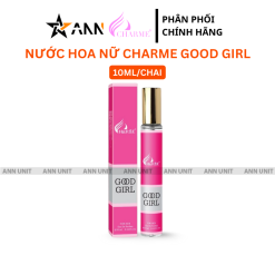 Nước Hoa Nữ Charme Good Girl 10ml - Hương Thơm Quyến Rũ Ngọt Ngào - CGG10MLLE
