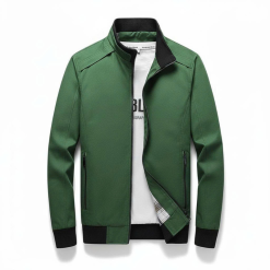 Áo Khoác Dù Nam Cổ Trụ - Áo Khoác Cổ Trụ Trơn Form Đứng Mặc Đẹp Có Big Size - AK099