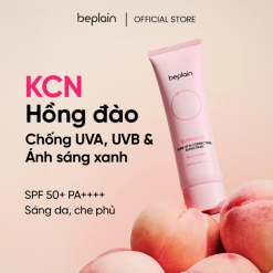 Kem Chống Nắng Beplain Sunmuse Tone Up Màu Hồng Dâu 50ml - KCNBSMHD50ML